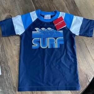 Hanna Andersson boys swim shirt as 120 nwt